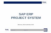 SAP ERP PROJECT SYSTEM - …ladeliafrancesco.altervista.org/AcademyMitechSAPSite/files/Corso... · SAP ERP che supporta i processi decisionali e ottimizza ... Persona da contattare