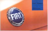 FIAT PANDA -  · PDF fileIL SISTEMA FIAT CODE Per aumentare la protezione contro il furto, la vettura è dotat a di un sistema elettronico di blocco del motore (Fiat CODE) che si