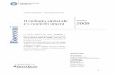 Il collegio sindacale e i controlli interni 2009 - ey. · PDF fileCentro Findustria – Università Bocconi . Il collegio sindacale . In collaborazione con. e i controlli interni .