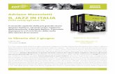 Adriano Mazzoletti IL JAZZ IN ITALIA - Museo del · PDF fileOrchestre”), che indaga la storia del jazz in Italia fino al 1945, con particolare attenzione ai rapporti intercorsi con