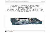 AMPLIFICATORE STEREO PER AUTO 2 x 100 W1).pdf · caratteristiche e funzionamento k3503 1 amplificatore stereo per auto 2 x 100 w (cod. k3503)
