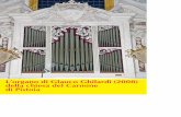 L'organo Ghilardi della Chiesa del Carmine di Pistoia Ghilardi della Chiesa del... · all’interno della grande cassa d’organo in muratura, ... Dalla catenacciatura dei registri