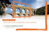 PERSONE FISICHE LISTA DEI COSTI STANDARD  · PDF filelista contenente i costi standard della banca - retail - persone fisiche edizione giugno 2012