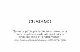 Stori a d el Cubismo - Libero Communitydigilander.libero.it/liceo.piazza/granata/Cubismo.pdf · esempio una chitarra o un tavolo Picasso ne ... Il percorso di Picasso:1901 ...