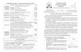 Calendario liturgico e intenzioni SS. Messe FOSSÒ Unità ... · PDF fileLuciano, Marino; Bordin Ruggero, Nella e DF; Adestri-ni Gino e Fidalma; Coin Romeo , Ida e Gabriele ... in