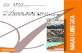 Atlante delle opere di sistemazione dei versanti - Manuali ... · PDF fileManuali e linee guida 10/2002 APAT Agenzia per la Protezione dell’Ambiente e per i servizi Tecnici A tlante