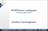 PORTiamo sviluppo -  · PDF fileDecreto Salva Italia sui sistemi logistici)