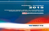 Catalogo / Catalogue 2015 - · PDF fileCatalogo / Catalogue 2015 Componenti per impianti a gasolio, olio combustibile e gas ... Valvole di blocco e sfioro ..... pag. 33 Valvole di