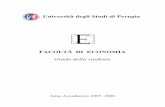 Università degli Studi di Perugia - ec.unipg.it · PDF file- Statistica ed informatica per la gestione delle imprese, con l'obiettivo di creare ... - Consulenza economica e giuridica