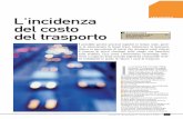 L'incidenza del costo del trasporto - AntOptima SA · PDF file42 >dicembre 2004< Logistica Management >> L’incidenza del costo del trasporto 70 clienti ben un anno e così via (Tabella