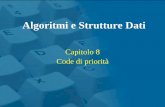 Algoritmi e Strutture Dati - di.univaq.itproietti/slideASD2016/11-Codeprior.pdf · Heap di Fibonacci (cenni) Algoritmi e ... = d T(n/d)+O(d log d n) ove il fattore O(d log d n) è