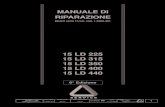 Manuale Officina GR 15 in Italiano - LOMBARDINI …service.lombardinigroup.it/documents/Manuali Officina...5 COD. LIBRO 1-5302-461 MODELLO N 50706 DATA EMISSIONE 09-94 REVISIONE 05