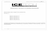 MANUALE TECNICO DI MANUTENZIONE -   · PDF fileice tech ss / sp manuale tecnico di manutenzione 3 1. introduzione