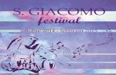 S. GIACOMO festival - Iperbole per Violino e b.c. in Sol Maggiore, BWV 1021 Adagio Vivace Largo Presto J. S. bacH Sonata VI per Violino e Cembalo obbligato in Sol Maggiore, BWV 1019