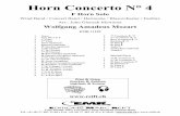 Horn Concerto N° 4 - · PDF fileHorn Concerto N° 4 ... Horn Concerto N° 4 (Mozart) Csardas (Monti) Sonata in D (Franceschini) N° EMR ... 12 13 14 15 16 17 18 19 20 21 22N mf mp