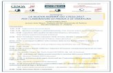 Convegno LA NUOVA NORMA ISO 17025:2017 PER I · PDF fileAntonio Scipioni (Università di Padova) 9.45 -10.00 La gesone della qualità nei laboratori di prova e di taratura. Prof. Antonio