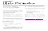 10 novembre 2011 Kleis Magazine · PDF fileL’Osservatorio eCommerce B2C Netcomm ... l’usabilità, la grafica, il marketing, il project management, e chi più ne ha più ne metta.