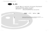 Istruzioni per - lg. · PDF fileLasocieta LG ELECTRONICS ITALIAS.p.A. dichiara che il prodotto FFH-DV25ADe costruito in ... pubblicato sulla G.U.n˚301 del 28/12/95 ed in