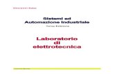 Laboratorio di elettrotecnica -  · PDF fileLOESCHER EDITORE SISTEMI ED AUTOMAZIONE INDUSTRIALE LABORATORIO DI ELETTROTECNICA 3 Conduzione della prova Materiali Per