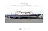Rhea 1100 - Surveying Vessel - · PDF file · 2012-12-03il lavoro e secondo il DPR 435/91 ed è stata immatricolata per “uso in conto proprio” secondo la ... Lunghezza f.t. 11,30