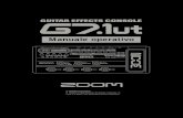 Manuale operativo - Zoom · PDF fileZOOM G7.1ut 2 PRECAUZIONI DI SICUREZZA In questo manuale, sono utilizzati dei simboli per evidenziare ... In G7.1ut, i patch vengono richiamati