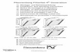 Pfannenberg Filterfan 4th Generation · PDF fileDistancia mínima entre los componentes del arco eléctrico y los filtros: ... D Technische Daten S ... Procure que la posición de