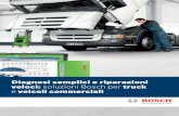 Diagnosi semplici e riparazioni veloci: soluzioni Bosch … l’officina truck ha a disposizione la soluzione completa per la diagnosi di autocarri, furgoni, autobus e rimorchi. Sistema
