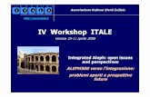 IV Workshop ITALE · 16/05/2008 Integrated Aleph: open issues and perspectives 2 I T A L E Round Table ITALE: a profileof the Association ILL SBN and integrated ILL in ALEPH500