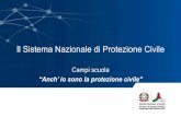 Il Sistema Nazionale di Protezione Civile · Corpo Nazionale dei Vigili del Fuoco Polizia Croce Rossa Italiana Carabinieri 118 Corpo Nazionale di Soccorso Alpino Associazioni di ...