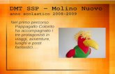 DMT SSP - Molino Nuovo - Stato e organizzazione ... · DMT SSP - Molino Nuovo anno scolastico 2008-2009 Colorito ha lasciato il suo testimone a Spadaccino ... anche Francesco vuole