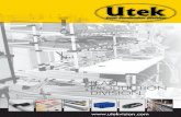 LEAN PRODUCTION DIVISION - Lean Manufacturing - Utek … · Grazie alla massima flessibilità UTEK pro - pone un sistema modulare con il quale possono essere create strutture e ...
