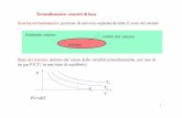 Termodinamica: concetti di base - INFN · 1 Termodinamica: concetti di base Sistema termodinamico: porzione di universo separata da tutto il resto del mondo sistema Ambiente esterno