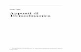 Tullio Papa Appunti di Termodinamica - Dipart.Energeticaenrg55.ing2.uniroma1.it/download/187/Appunti_termodinamica.pdf · 1 Sistemi e variabili termodinamiche. Equazioni di stato