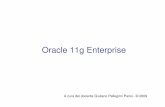 Oracle 11g Enterprise - itiserale.it · Oracle 11g Enterprise A cura del docente Giuliano Pellegrini Parisi - © 2009. Oracle è un marchio registrato di Oracle Corporation e/o filiali