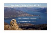 TRAUMA TORACICO IN U T I CTRAUMA TORACICO IN …deart.s3.amazonaws.com/dreamsas/2013/sst/med/colombo.pdf · Il danno cardiaco causato da trauma toracicocausato da trauma toracico