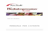 MANUALE PER L'UTENTE - downloads.arcsoft.comdownloads.arcsoft.com/.../manual/mediaimpression_kodak_italiano.pdf7 Capitolo 1: Introduzione 1.1 Installazione Per installare MediaImpression