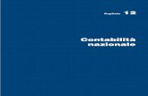 Contabilità nazionale - Istat.it · 317 12. Contabilità nazionale Il sistema dei conti nazionali descrive in termini quantitativi, all’interno di uno schema contabile coerente,