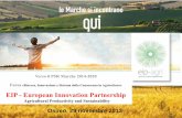 Nessun titolo diapositiva - Regione Marcheoldagricoltura.regione.marche.it/Portals/0/Documenti...European Innovation Partnership ... European Regions for Innovation in Agriculture,