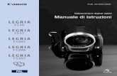 Videocamera digital video Manuale di istruzionifiles.canon-europe.com/files/soft38143/manual/FS36_37_305_306_307... · anche il manuale di istruzioni del masterizzatore DVD DW-100