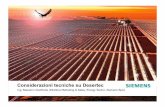Considerazioni tecniche su Desertec - animp.itanimp.it/FDJ/images/docs/Massimo-Gianfreda-2010-10-18 Desertec... · Slide 3 © Siemens AG 2010 Sfruttare l’alto potenziale delle fonti