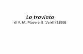 La traviata -    Rose Plessis / Marie Duplessis ... â€¢La vie de bohme ... - Composizione in ^partitura-scheletro(voci e basso)
