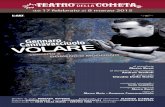 dal 17 febbraio al 8 marzo 2015 or Qoncerto a DOMENICO ...COME STA" to "NEL BLU DIPINTO DI BLU", sang and danced in a Fred Astaire style. Teatro della Cometa Roma, Via del Teatro Marcello