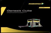 Genesis Cube - Banding Machines - Robopac Sistemi · genesis cube. avvolgitore automatico ad anello rotante. automatic ring wrapping machines. carrello bpsv. b due servomotori brushless