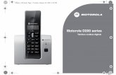 Motorola D200 seriesMotorola D200 series questo modo, si evita di rispondere a una chiamata prima che le batterie siano completamente cariche. Le batterie potrebbero non raggiungere