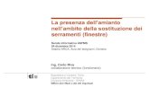La presenza dell’amianto nell’ambito della sostituzione dei · Ecovisma S.A., 6964 Lugano-Davesco Petrucciani S.A., 6616 Losone Fratelli Bizzozero S.A., 6805 Mezzovico RS Recup.