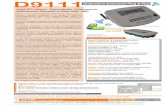 D9111 Dispositivo Autonomo Plug & Play cellulare integrato è in grado di operare ... Mod. D9111-GSM - Art. 5A598 ... CEAM Control equipment ISO 9001 / 2008 ...
