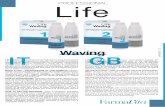 wAVING 1 -2 - farmavita.it 1 -2 Life waving è una rivoluzionaria formulazione a base di cisteamina HCI senza acido tioglicolico o derivati, che permette di ondulare capelli delicati,