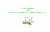 Metodiche di Analisi Chimica Quantitativa - .: Luindil :. analisi quantitativa.pdf · PDF file · 2011-09-23Analisi Chimica Quantitativa. GRAVIMETRIA Determinazione gravimetrica