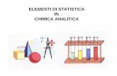 ELEMENTI DI STATISTICA IN CHIMICA ANALITICApeople.unica.it/filippomariapirisi/files/2010/09/Chim... ·  · 2016-01-22ERRORI NELLE DETERMINAZIONI ANALITICHE SPERIMENTALI Qualsiasi
