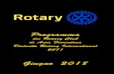 Maggio 2018 - Rotary Club Firenze Ovest · Giampaolo Ladu (R.C. Pisa Galilei) Governatore del Distretto 2071 a.r. 2016-2017 Segreteria del Distretto 2071 Piazza Guerrazzi, 9 56125